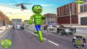 Stickman Giant Hero Crime City