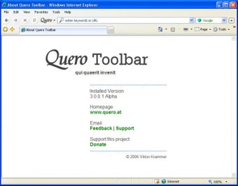 Immagine 0 per Quero Toolbar