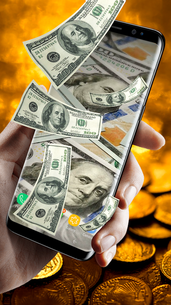 Bild 0 für Falling Money Live Wallpa…