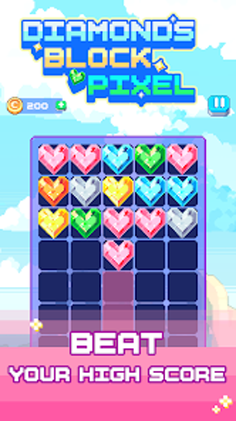 Diamonds Block Pixelの画像0