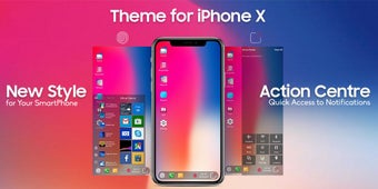 Phone X Theme For Computer Launcher