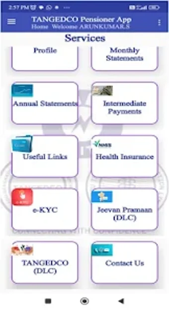 Image 0 pour TANGEDCO Pensioner App