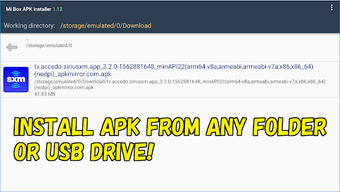 Obraz 0 dla Mibox APK installer for A…