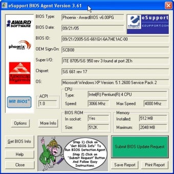 Obraz 0 dla eSupport BIOS Agent
