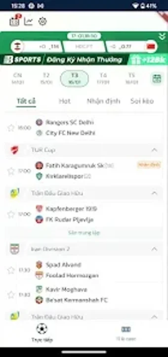 Bild 0 für Socolive - score bóng đá …