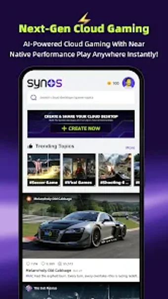 Obraz 0 dla Synos-AI Cloud GamingPC G…