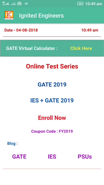 GATE Calculator 2019 - By IIT Madras
