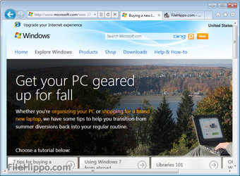 Image 1 for Internet Explorer Vista