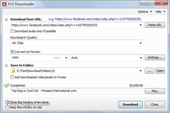 Image 0 for FLV Downloader