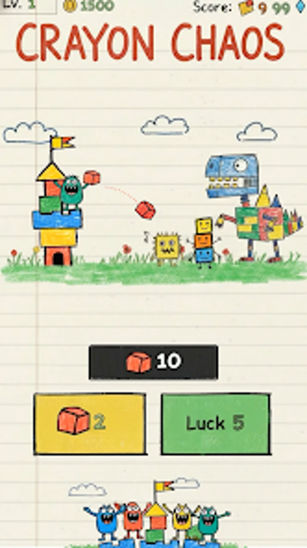 Bild 0 für Crayonz : Lucky Defense G…