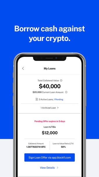 Imagen 2 para BlockFi: Earn Interest. B…