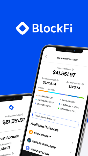 Imagen 3 para BlockFi: Earn Interest. B…