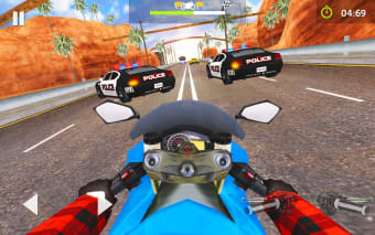 Moto Traffic Rider 3D Highway
