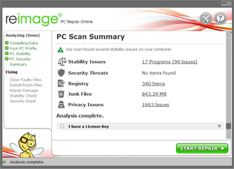 Reimage PC Repair Online