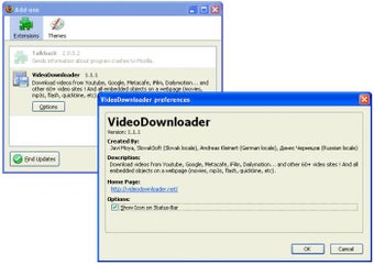Bild 1 für Firefox VideoDownloader