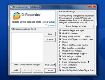 Imagen 1 para SkypeLauncher
