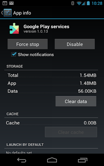 Google Play services (And…の画像1