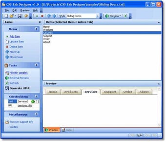 Imagen 0 para CSS Tab Designer