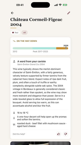 Bild 0 für Caviste: Wine Cellar & Sc…