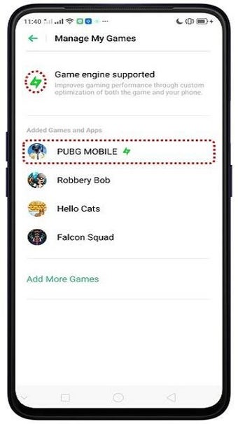 Imagen 0 para Oppo Game Space