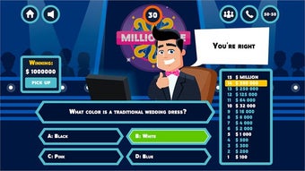 Millionaire Trivia: Who Wants To Be a Millionaire