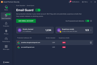 Avast Premium Securityの画像1