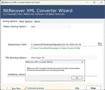 Bild 0 für BitRecover XML to CSV Con…