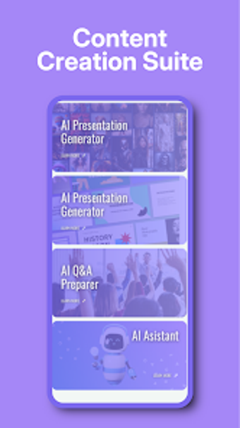 Obraz 0 dla Presentations AI app