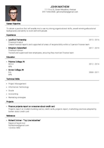 Obraz 3 dla Resume Builder 2021 Free …
