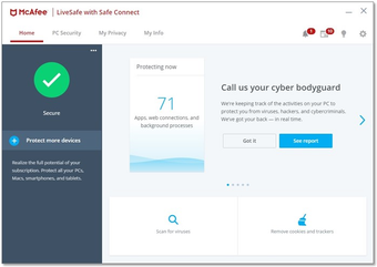 McAfee® LiveSafe™の画像1