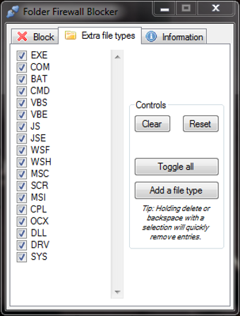 Image 2 for Folder Firewall Blocker