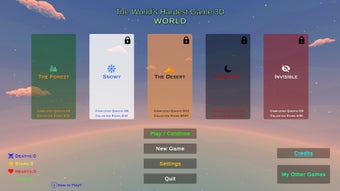 The World's Hardest Game 3D World