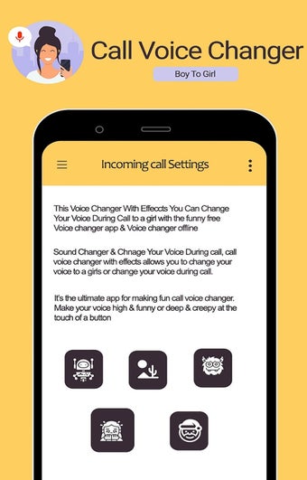 Bild 0 für Call Voice Changer Boy to…
