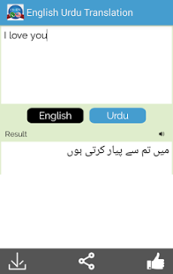 Urdu English Translator