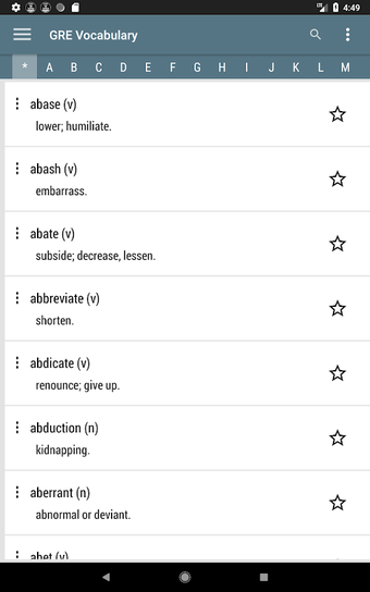 Imagen 0 para GRE Vocabulary - Learn GR…