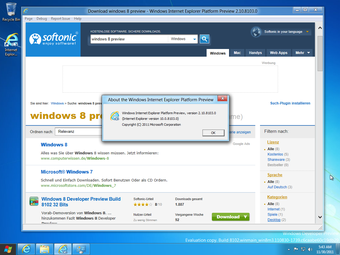 Image 0 pour Internet Explorer 10 Plat…