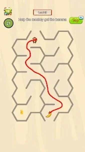 Obraz 0 dla Monkey Maze Line Quest