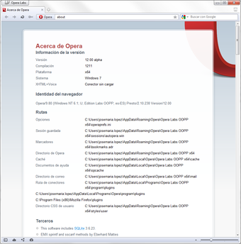 Imagen 6 para Opera 64-bit