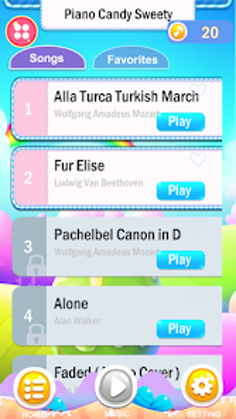 Imagen 0 para Piano Candy Sweety