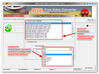 Download AVGO Free Video Downloader for Windows