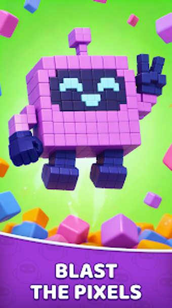 Bild 0 für Pixel Blast: Robot Shoote…