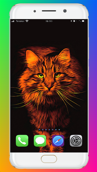 Obraz 0 dla Neon Animal Wallpaper