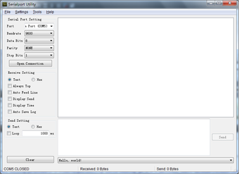 Image 1 pour Serialport Utility