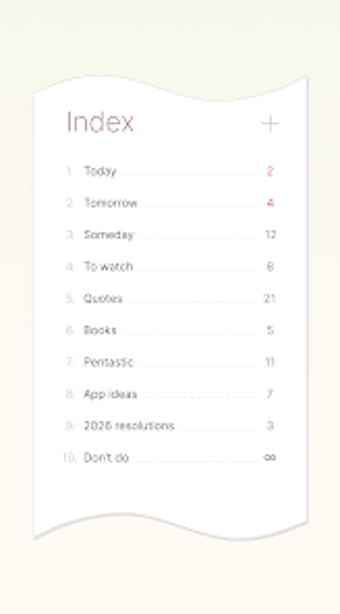 Image 0 for Pentastic - Minimal Todo …