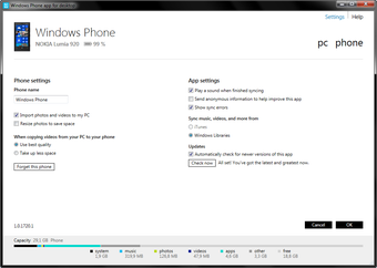 Image 0 pour Windows Phone app for des…