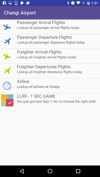 Immagine 0 per Changi Airport Flight Sta…