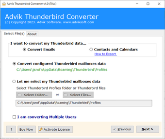 Obraz 0 dla Advik Thunderbird Convert…