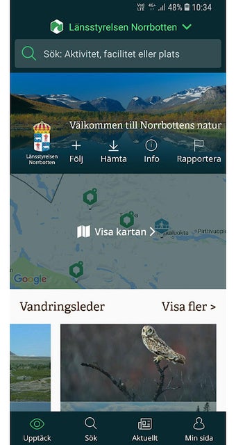 Image 0 for Norrbottens Naturkarta