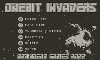Obraz 4 dla OneBit Invaders (Playdate…