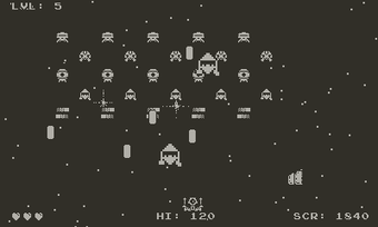 Obraz 0 dla OneBit Invaders (Playdate…